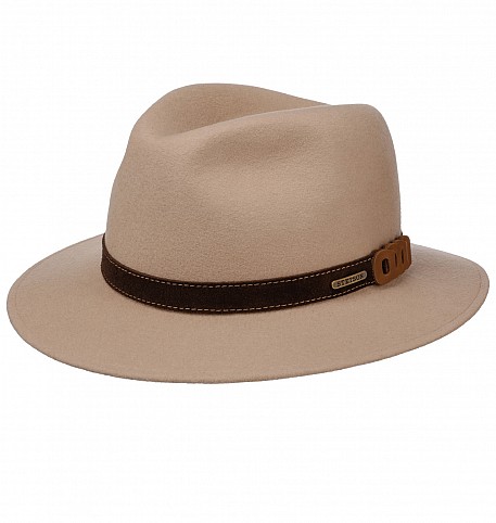 Klobouk Traveller Woolfelt Stetson beige