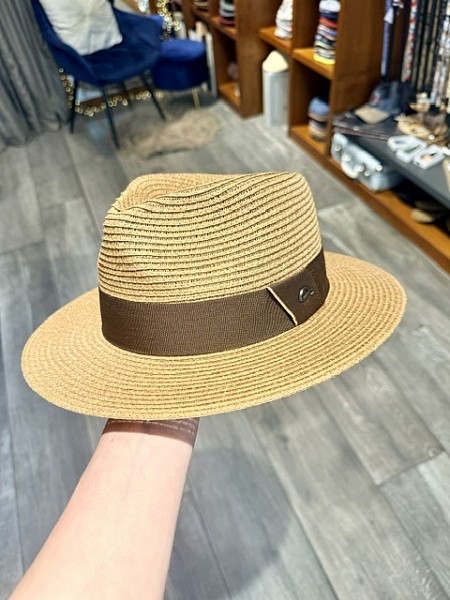Klobouk letní Hemingway Göttmann Light brown