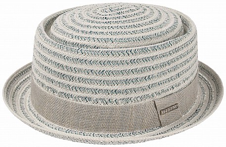 Letní šedý klobouk Porkpie Stetson