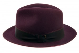 Klobouk Fedora Tonak Cornfeld fialová