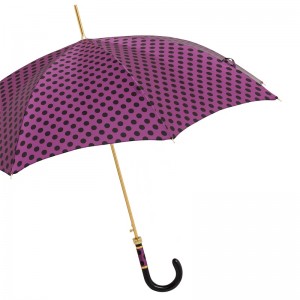 Deštník luxusní Pasotti Purple Dots