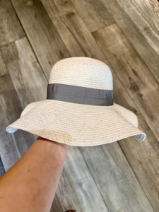 Velký Bílý letní klobouk