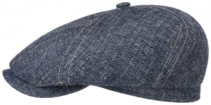 Bekovka Panel Cap Linen/Silk Stetson tmavě modrá