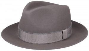 Klobouk Stetson Fedora Furfelt šedý