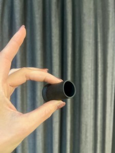 Gumová koncovka Fayet rovná 21mm (pár)