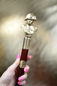 Vycházková hůl sběratelská Napoleon